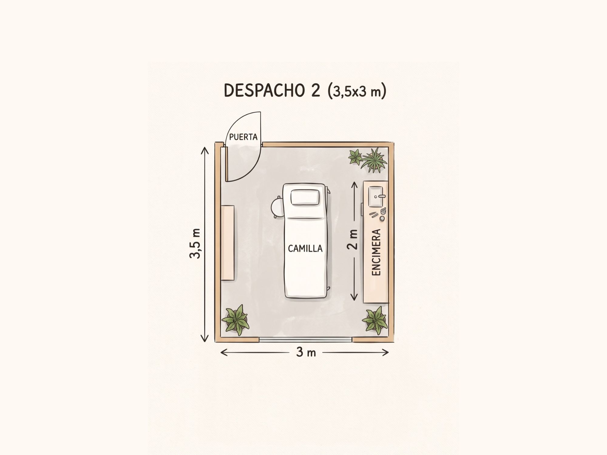Plano del Despacho 2